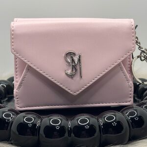 Steve Madden BMACKY pink frost card case